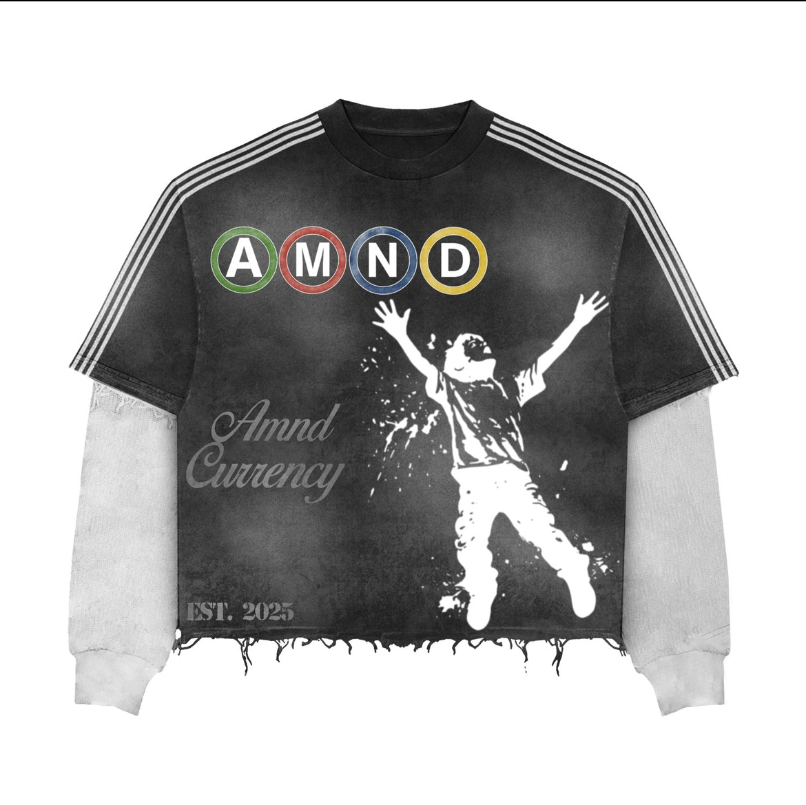 Kurrency Kills Double Layered-Graphic Long Sleeve.